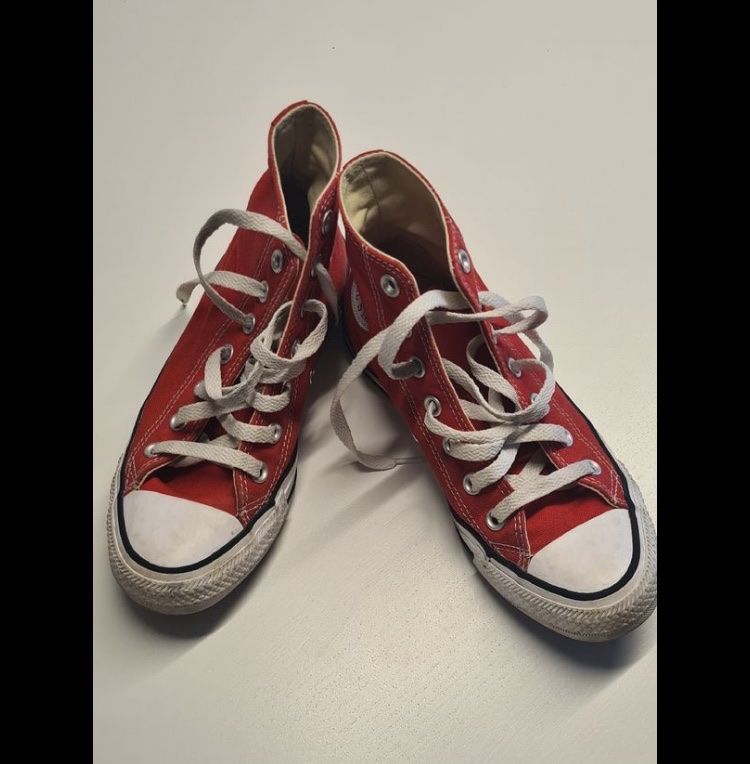 Converse Scarpe da uomo: Rote Converse All Stars High , Gr. 37 – Usato da Gasel venduto da _Smaragda