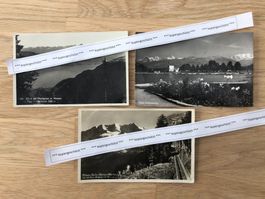 Thun Niesen Harder Kulm alt Rarität AK