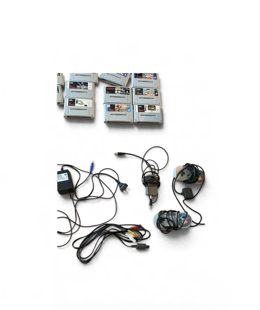 Nintendo Console: Super Nintendo SNES PAL,15 Spiele, 2 Controller – Usato da Weinfelden venduto da suzanaa.9 2