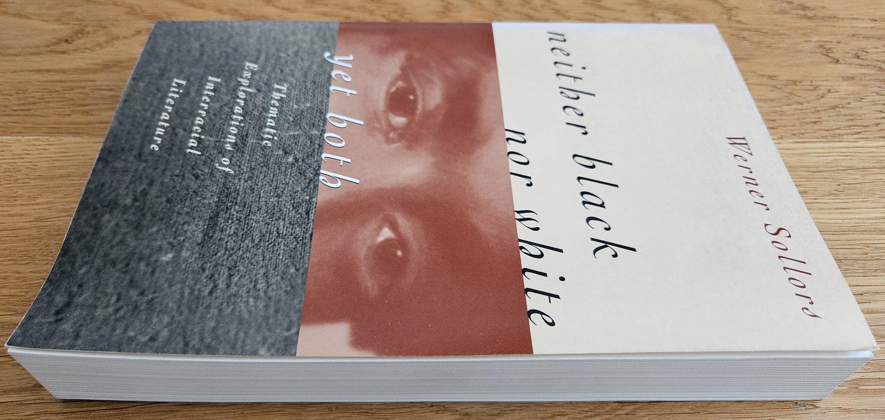 Bücher: Werner Sollers: Neither Black Nor White Yet Both – Gebraucht aus Schaffhausen von asyouwestley 2