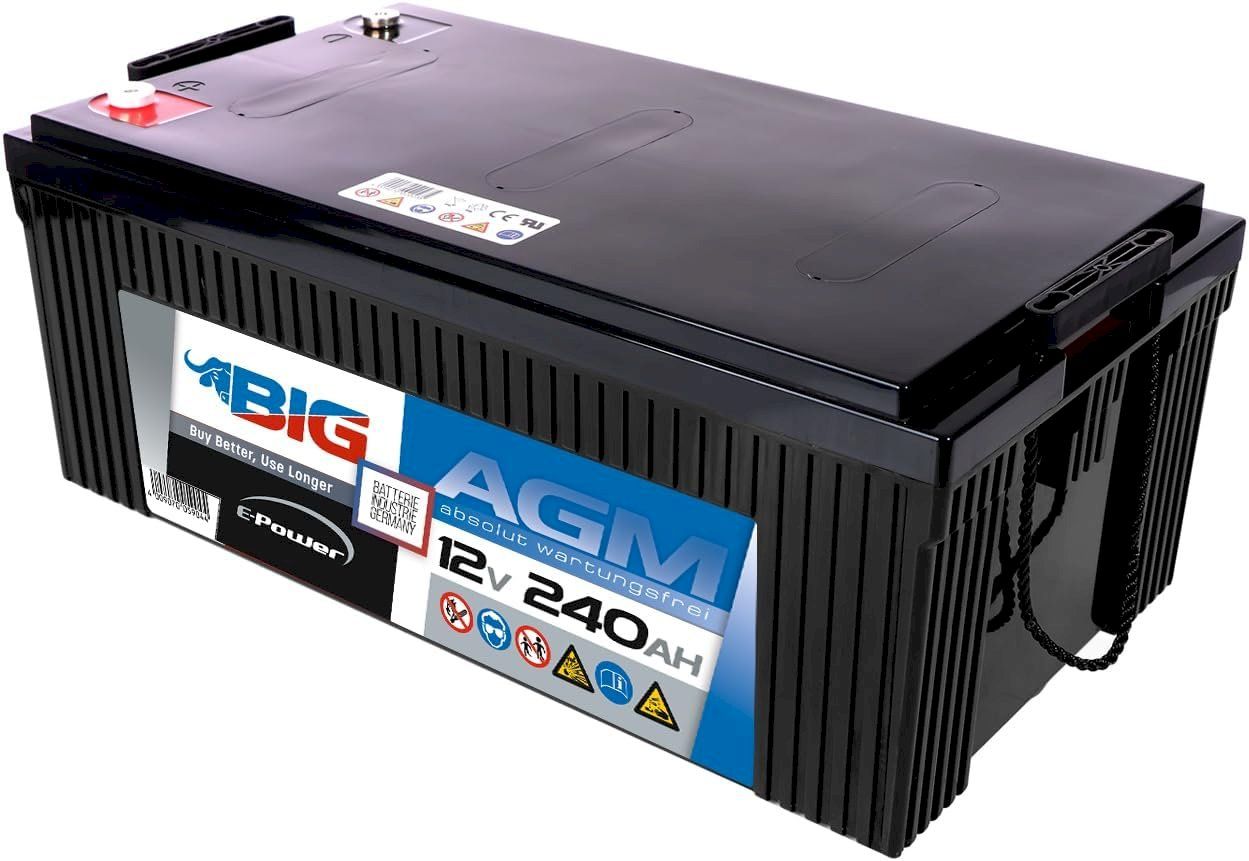 Batterien: BIG E-Power AGM 12V 240Ah – Neu und originalverpackt aus Bottighofen von zaap 2