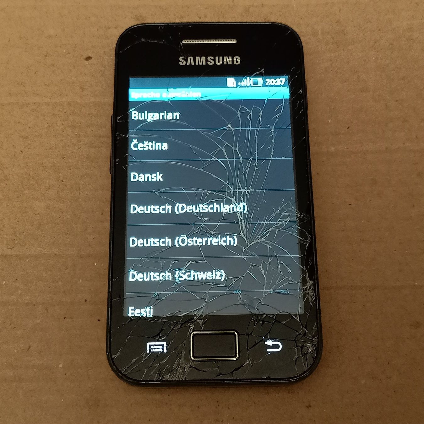Samsung Telefoni cellulari / Smartphones: Android Handy: Samsung Galaxy Ace S5830 – Usato da Winterthur venduto da Opusco 4