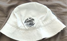 Fischerhut White Claw weiss neuwertiger Zustand