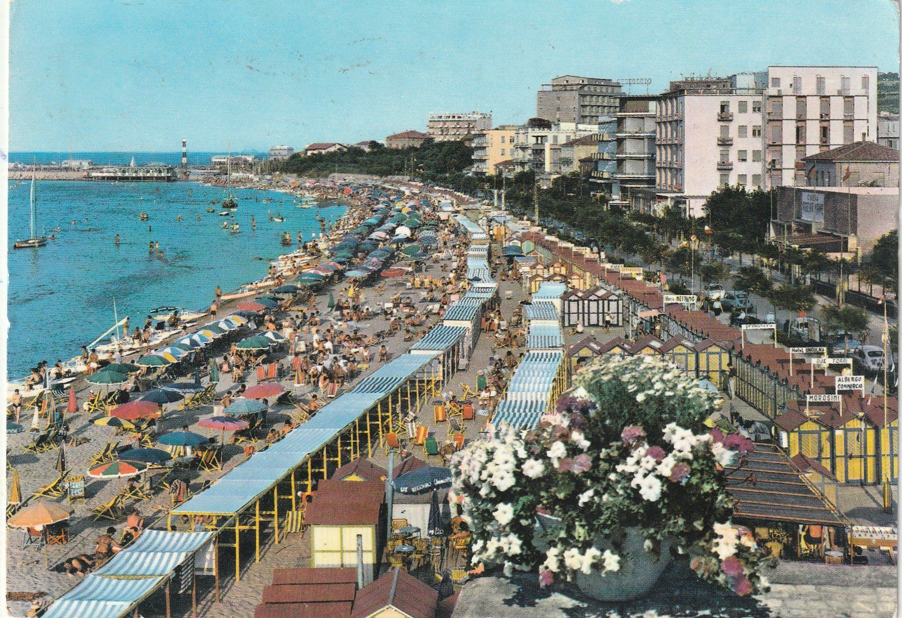 Cartoline postali: Meeres-Strandbad – Usato da Lumbrein venduto da made02