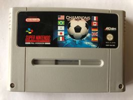Champions World Class Soccer für SNES