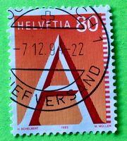 Nr.838 A-Post Marke Stempel 1993 Zürich