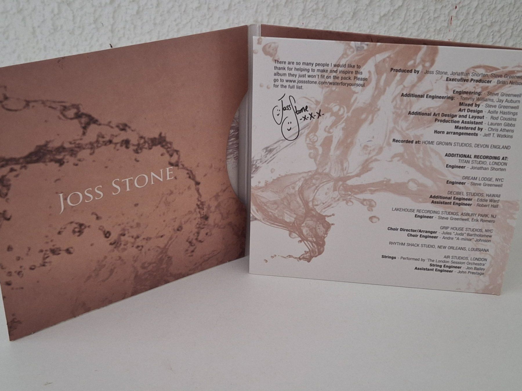 CD: CD Joss Stone  "Water for your Soul" - – Usato da Aarberg venduto da Jackup1 2