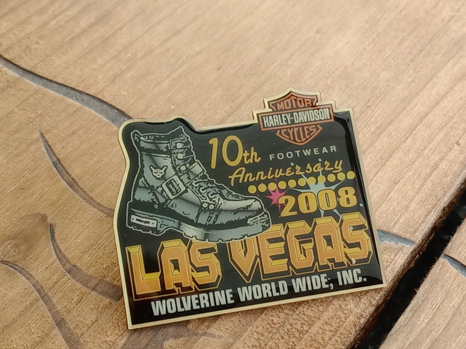 Harley Davidson Pin, Jubilaeum 2008, Las Vegas - Rarität! (Neuf (Voir ...
