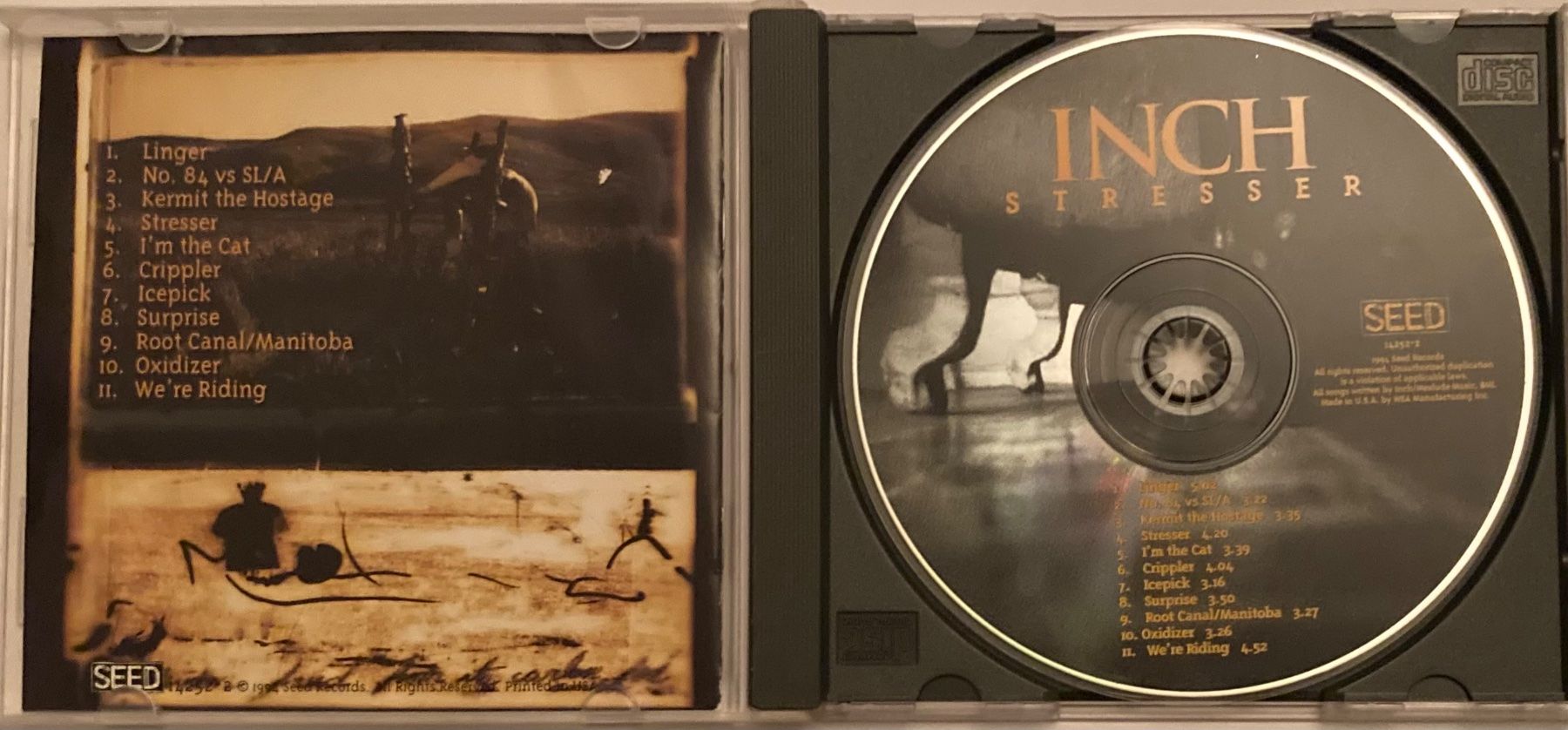 CD: INCH - STRESSER – Usato da Poliez-Pittet venduto da Newtown-Records 2