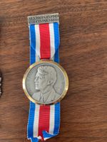 Kennedy Marsch Medaille Plakette 1968