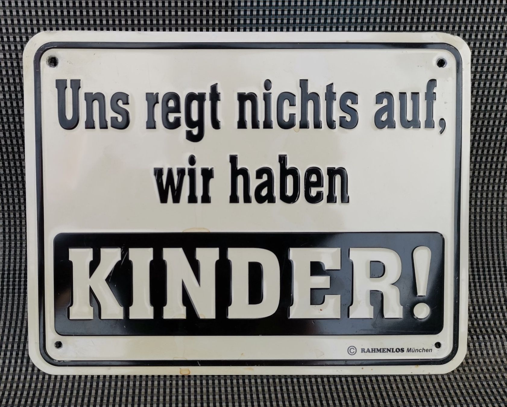 Insegne: Blechschild 220 x 170mm – Usato da Giswil venduto da Zumsteed