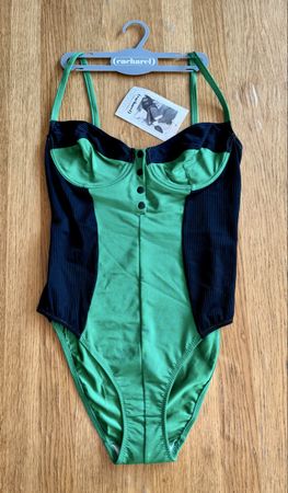 VINTAGE CACHAREL BATHING SUIT/BODY size 38 (EU) BRAND NEW