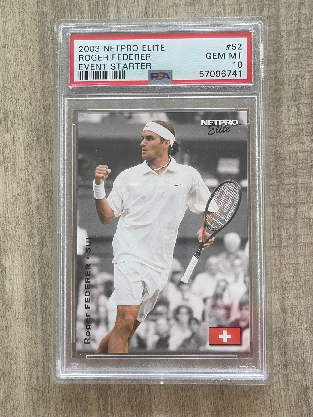 Cartes à collectionner: 2003 Netpro Elite #S2 Roger Federer Event Starter PSA 10 – D'occasion à Thun par Suomitiger