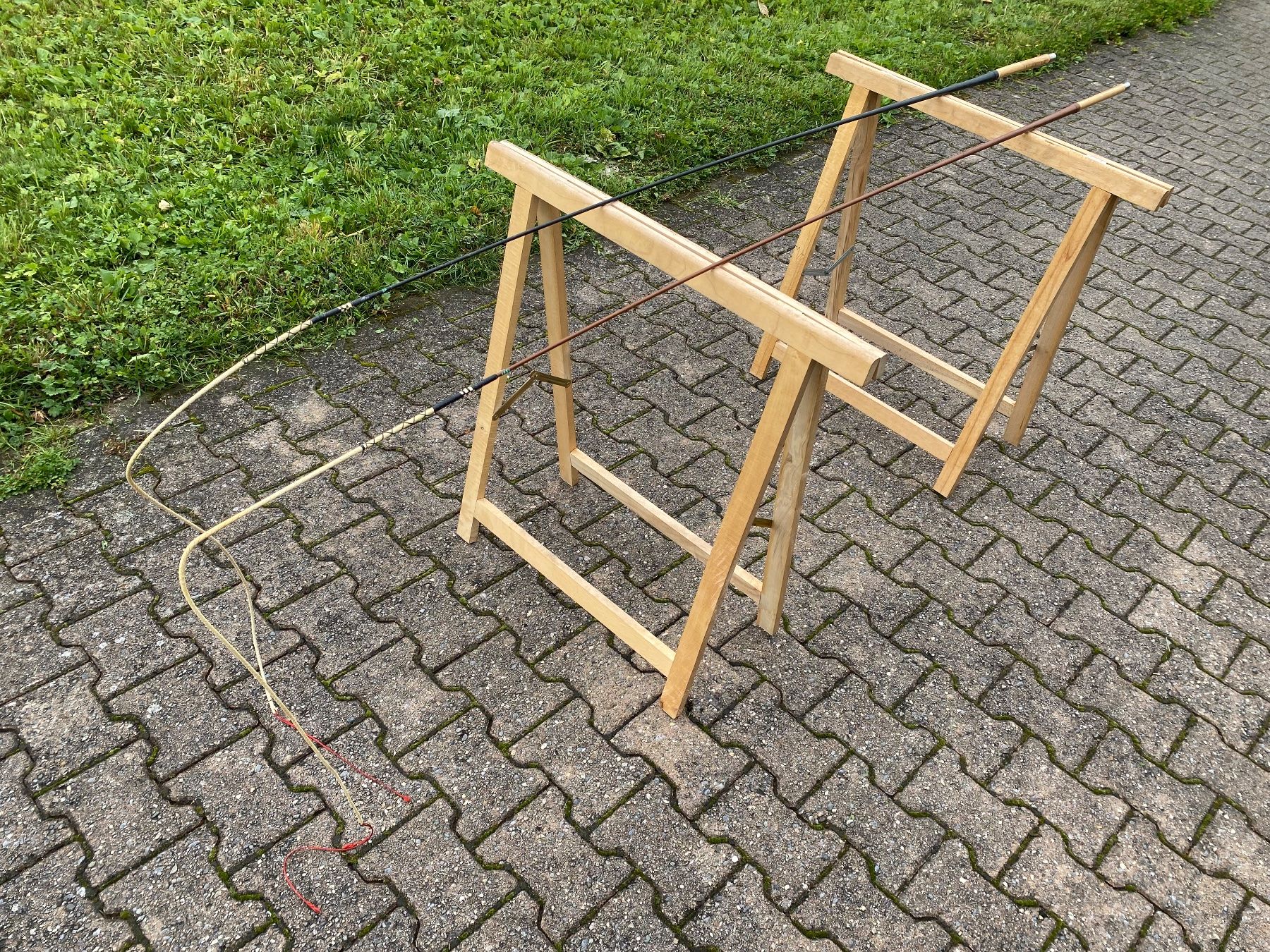 Carrozze: 2 schöne Fleck Bogenpeitschen – Usato da Feldbach venduto da Fea1 9
