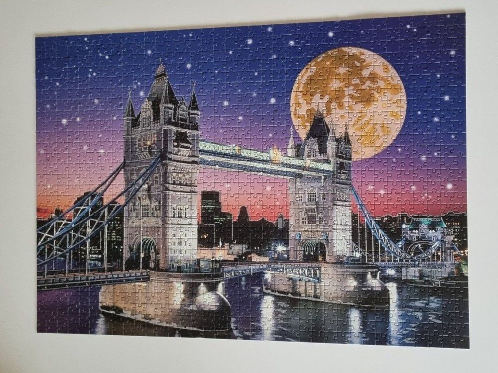 Ravensburger Puzzle Tower Bridge London 1000 Teile (Gebraucht) in ...