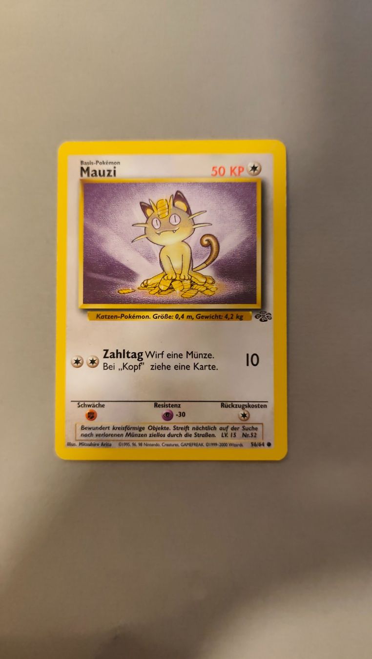 Pokémon Carte collezionabili: Mauzi Jungle – Usato da Kehrsatz venduto da Riyouu
