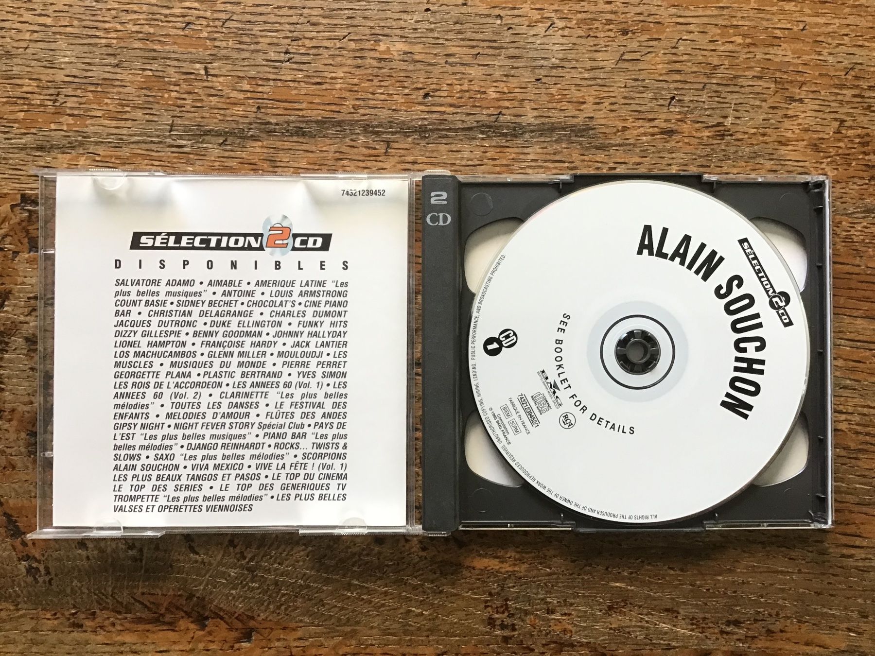 CDs: 2 CD Alain Souchon – Gebraucht aus Fully von Ruby97 1