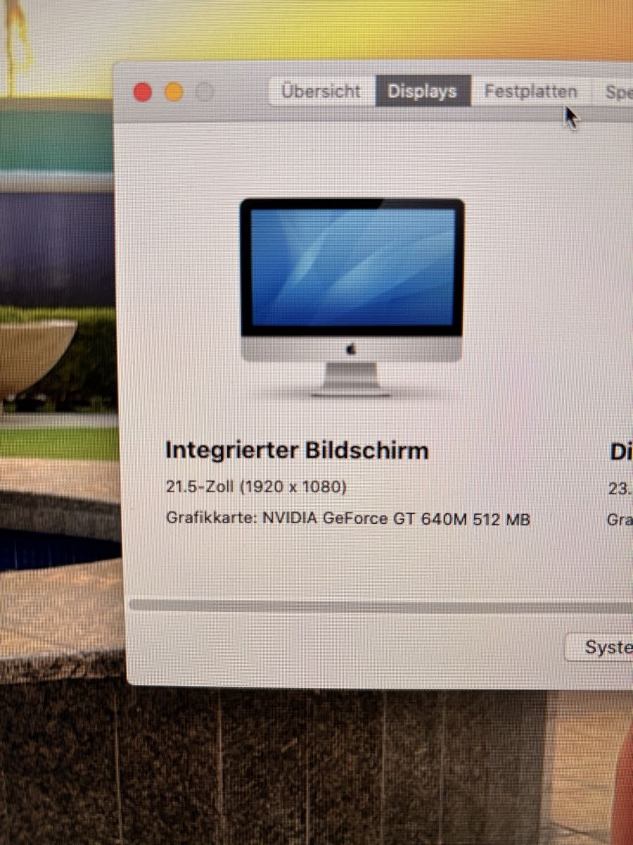 Apple PCs: Apple iMac 21.5 Late 2012 – Gebraucht aus Glarus von fam_qkb9 2