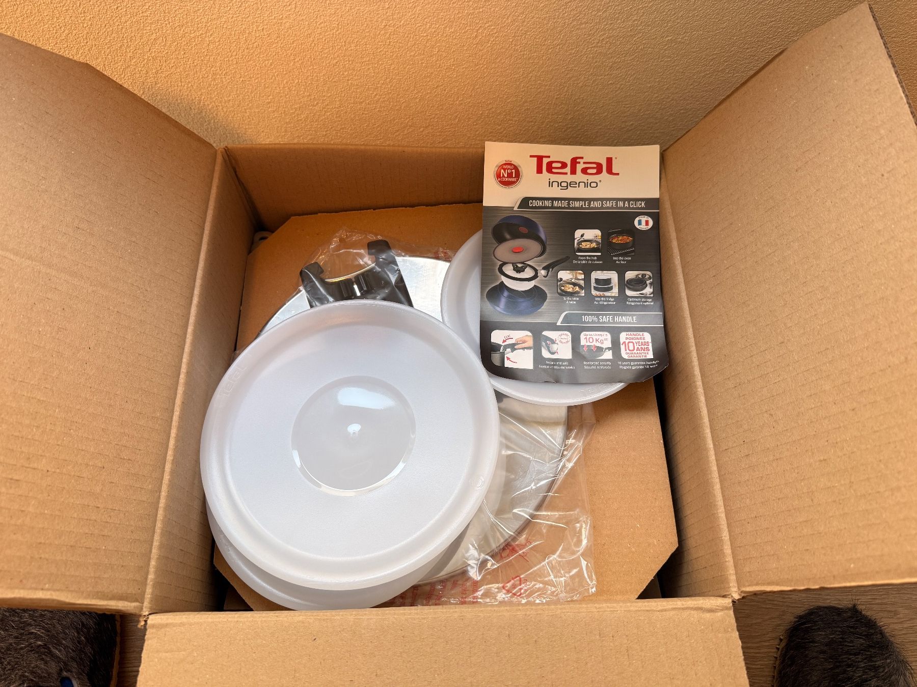 Tefal Padelle: Tefal Preference Edelstahl-Set 15-teilig L94096 – Nuovo e nell'imballaggio originale da Brütten venduto da Trinity_ch 2