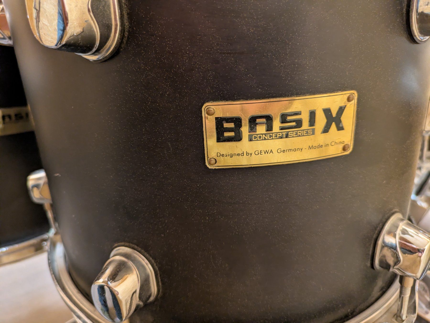 Strumenti musicali: Batterie acoustique Basix - Set complet - Bon état – Usato da Uvrier venduto da Giure 1