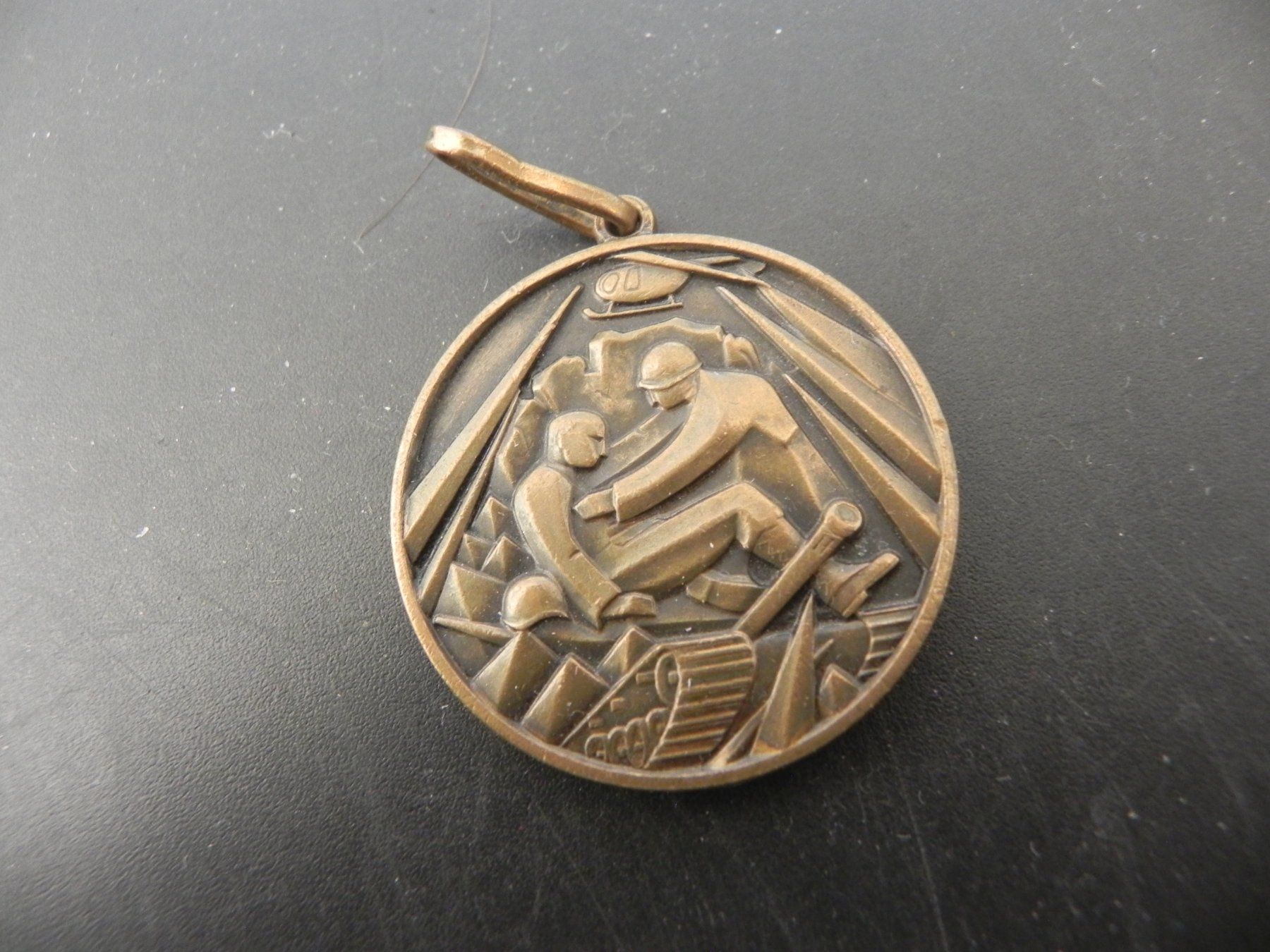 Medaillen: Medaille Service Sanitaire de l'Armee Suisse – Gebraucht aus Biel/Bienne von Gogolozi