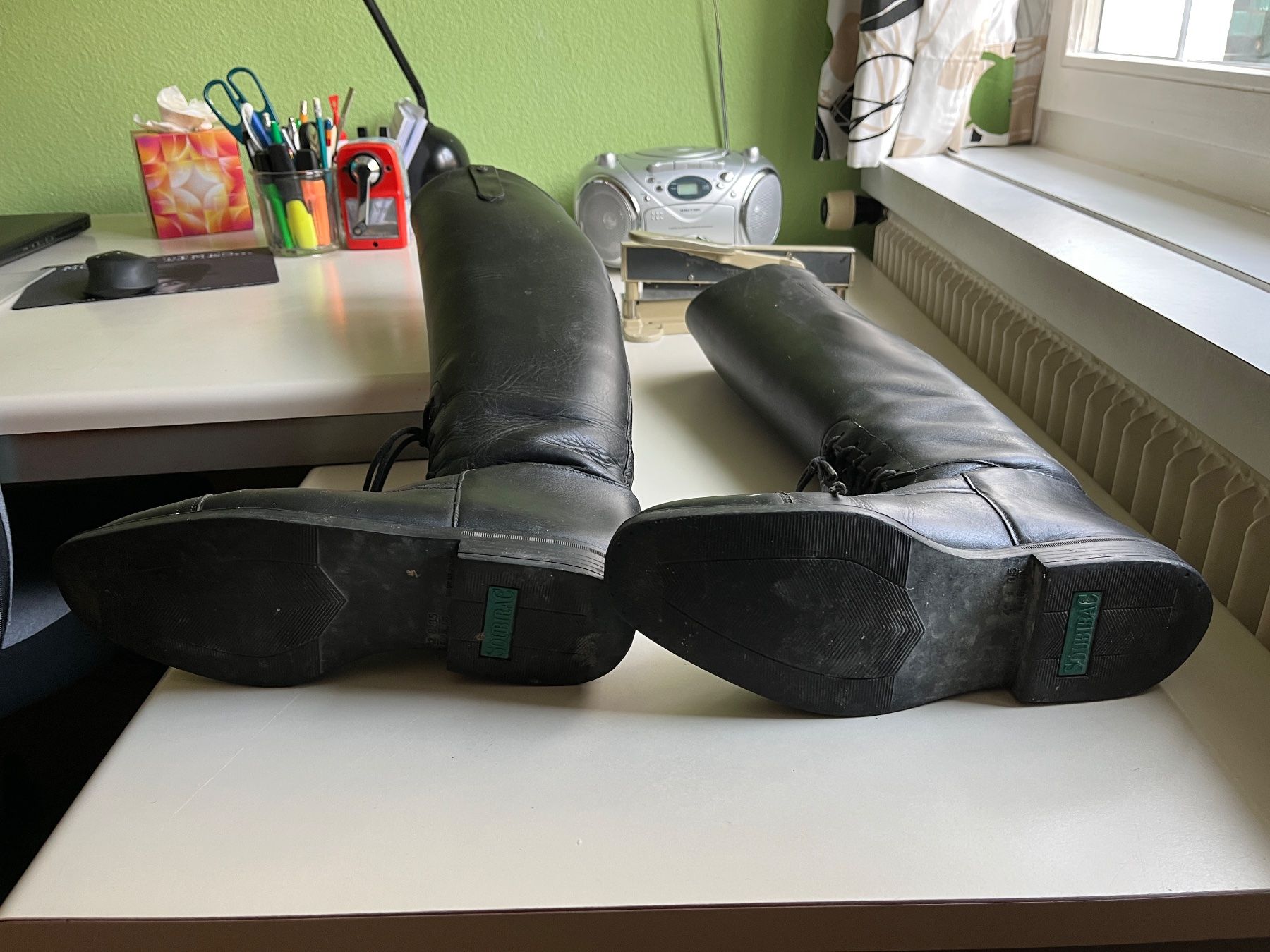 Scarpe da uomo: Reitstiefel mit Spanner – Usato da Würenlos venduto da Schnudi10 1