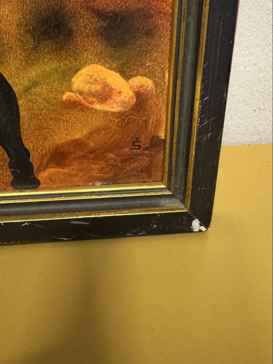 Tableaux: Original gemalte monogramirtes Bild  – D'occasion à Schlieren par Freundlich02 3