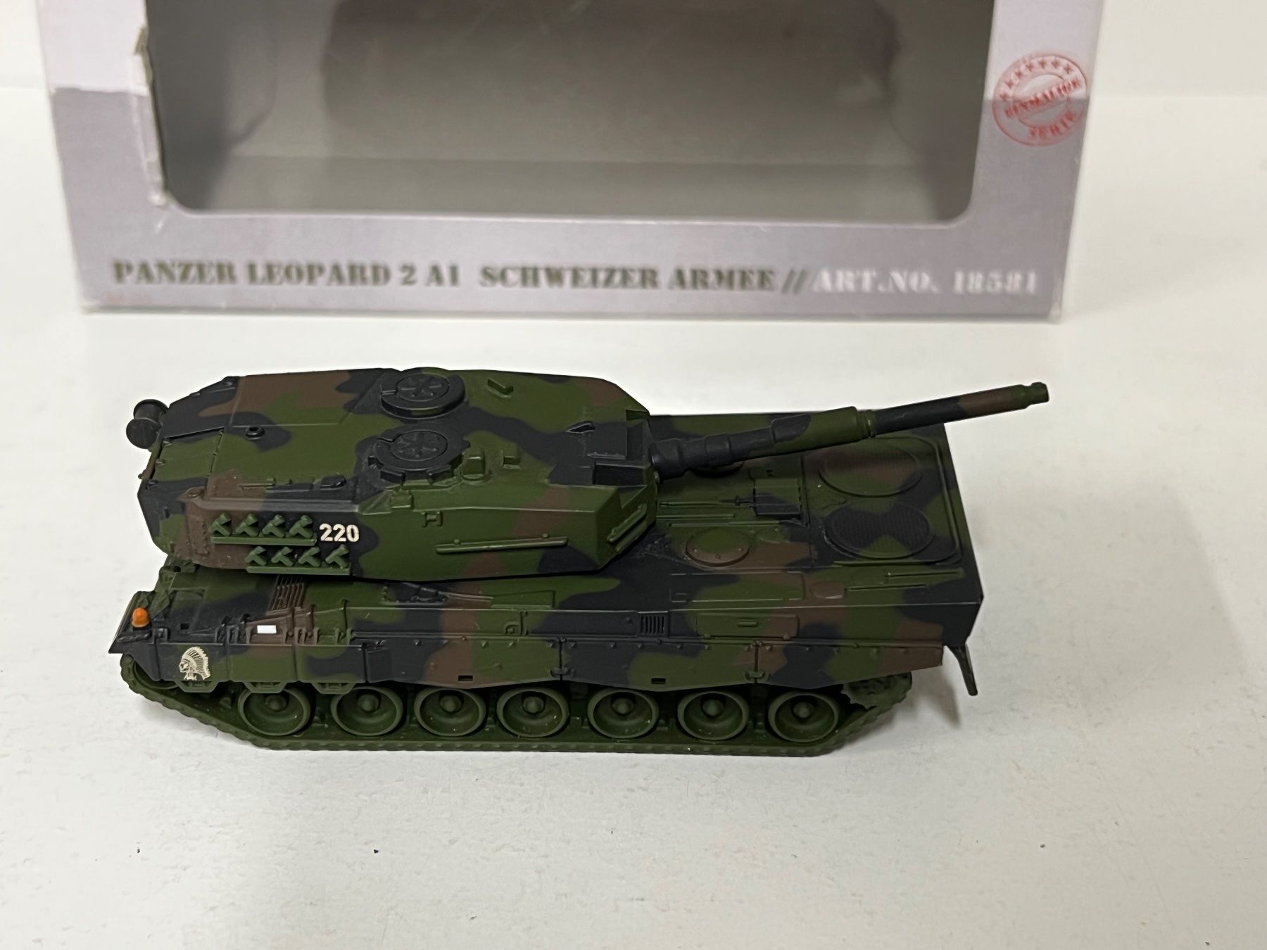 Liliput Modellini di ferrovie: 4MFOR PANZER LEOPARD 2 AI SCHWEIZER ARMEE H0 1:87 – Usato da Geroldswil venduto da TopTrain54 5
