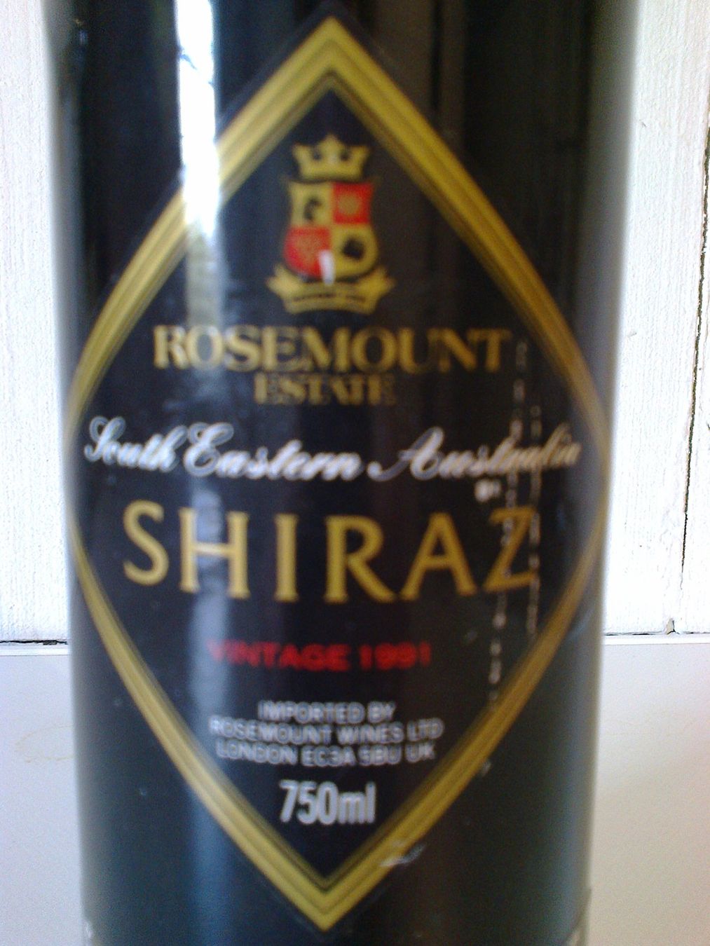 Vino: Rosemount Shiraz 1991, Versand möglich!!!! – Nuovo (secondo la descrizione) da Krauchthal venduto da Tokaji67 1
