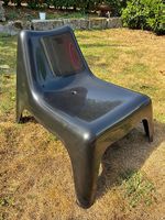 Ikea PS Designerstuhl schwarz