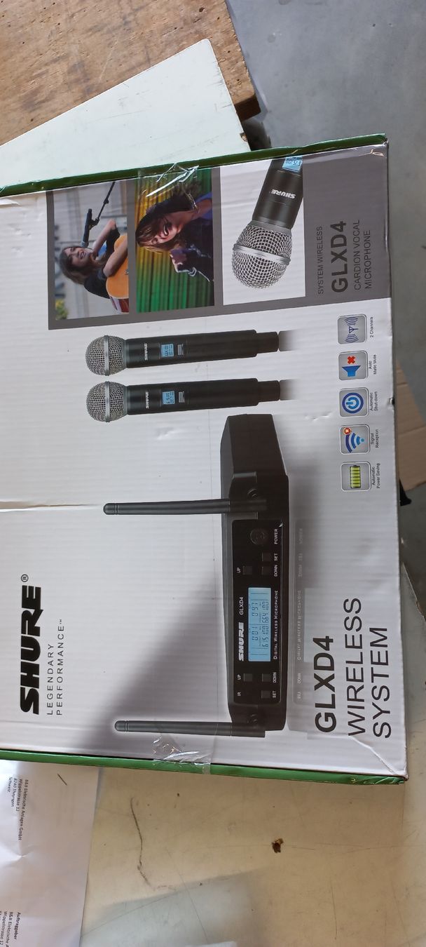 Shure Microfoni: Shure Mikrofone 2 stk. – Nuovo e nell'imballaggio originale da Schaffhausen venduto da raj_f5dm
