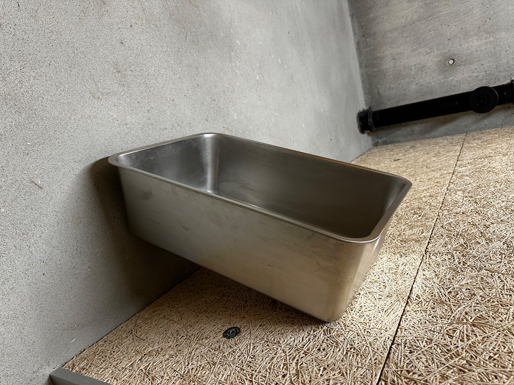 WC: Chromstahl Katzentoilette – Gebraucht aus Fahrweid von sacha.c 1