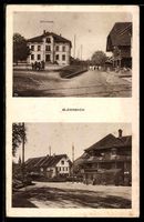 AK Bleienbach, Ortspartie mit Schulhaus