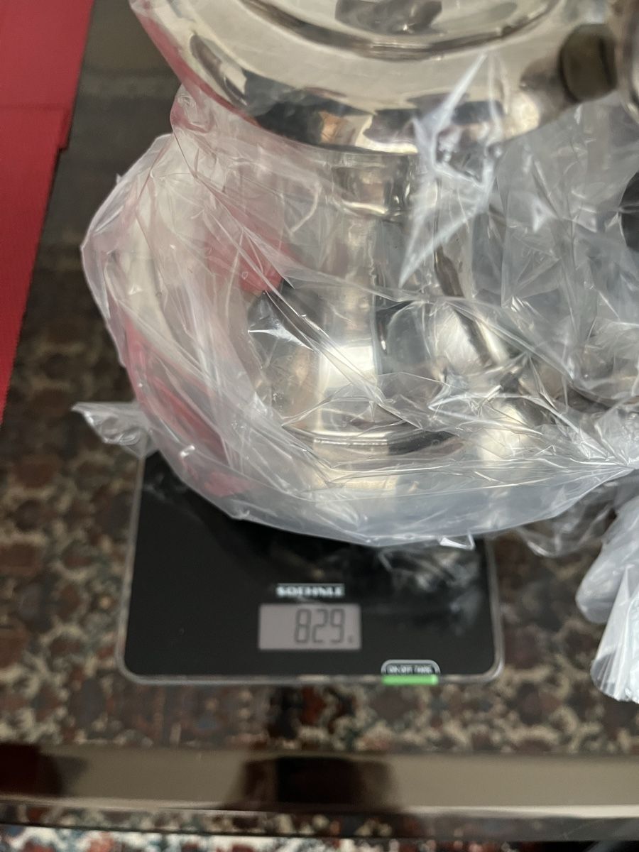 Teiere: alte Kanne Tee Kaffe 800 Silber 825g – Usato da Muri b. Bern venduto da Sugimoto 6
