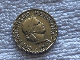10 centimes/rappen 1908