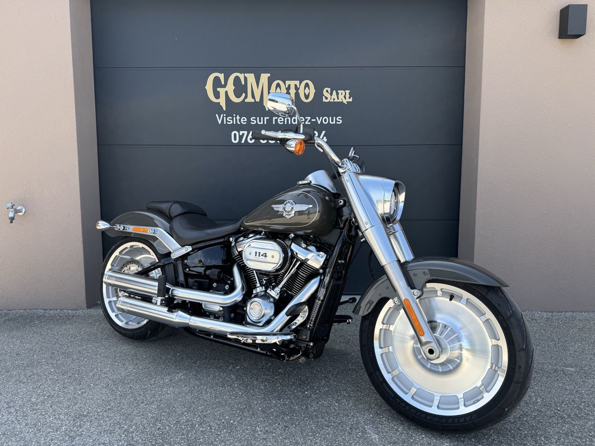 Harley-Davidson Chopper: Harley Davidson Fat Boy S 114 LEASING POSSIBLE – Usato da Echallens venduto da HD90 6