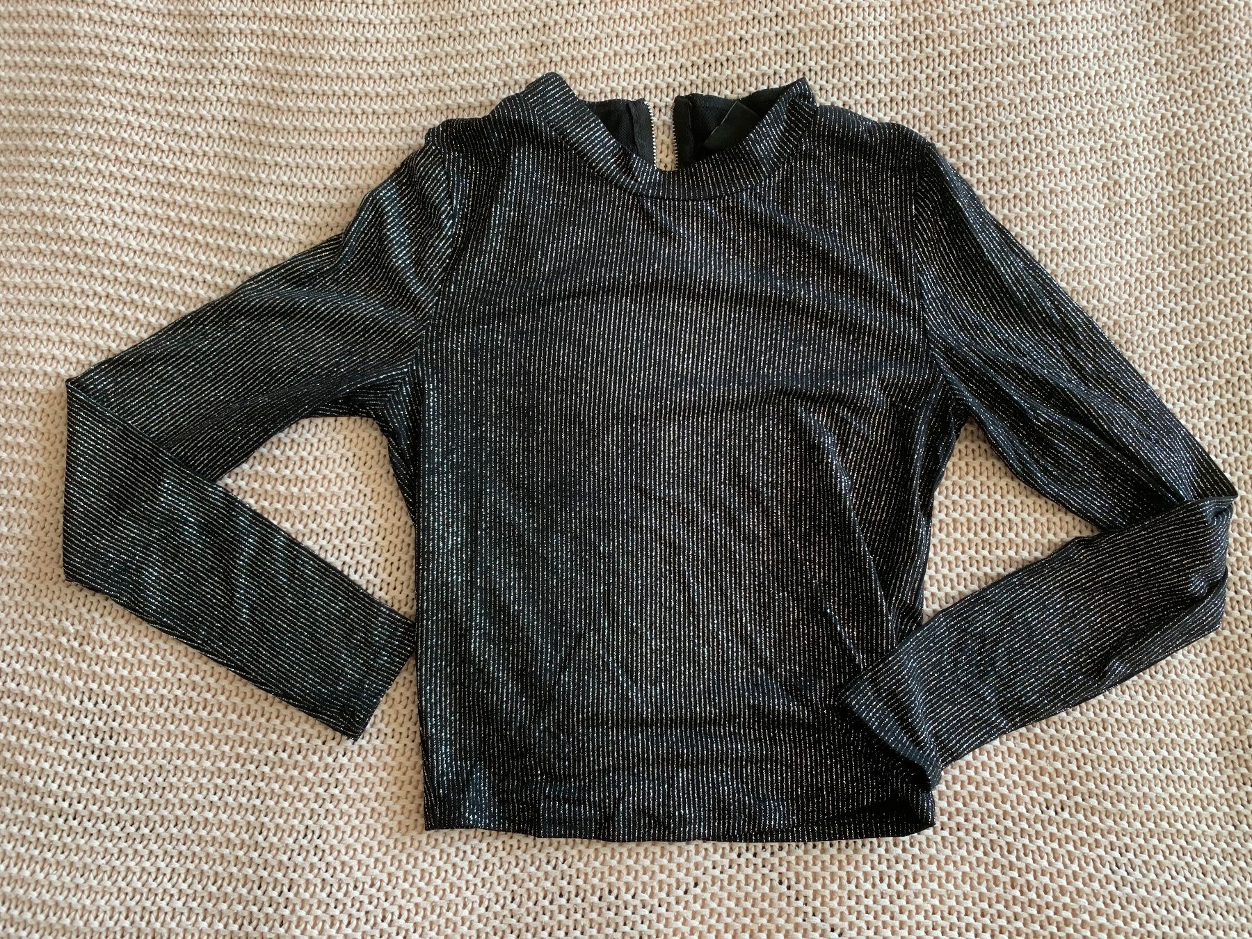 Zebra Tops: Haut paillette manches longues – Neu (gemäss Beschreibung) aus Montreux von iza_peche8