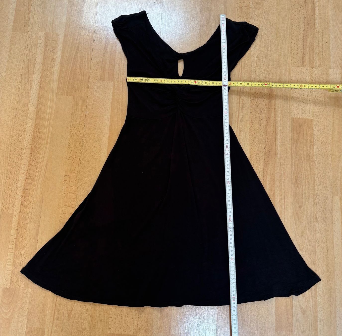 Kleider: Jersey Kleid - Viskose - schwarz - Grösse S – Gebraucht aus Zofingen von Justizia_01 2