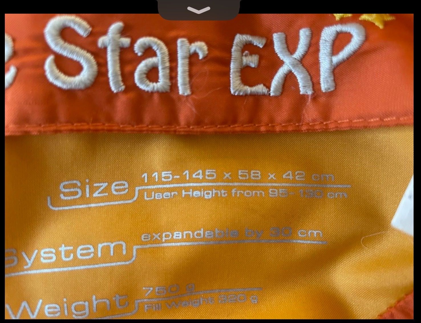 Deuter Sacchi a pelo: Kinder-Schlafsack Deuter Little Star Exp – Usato da Baar venduto da leszek_wo 2