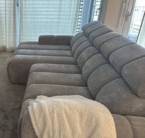 Ecksofa Corfu elektrisch ausziehbar