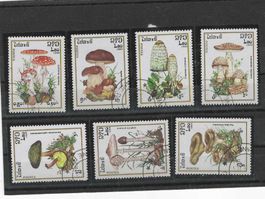 LAOS 1985 GEST. PILZE