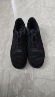Schwarze Sneaker Vty Gr. 44, Wildlederoptik