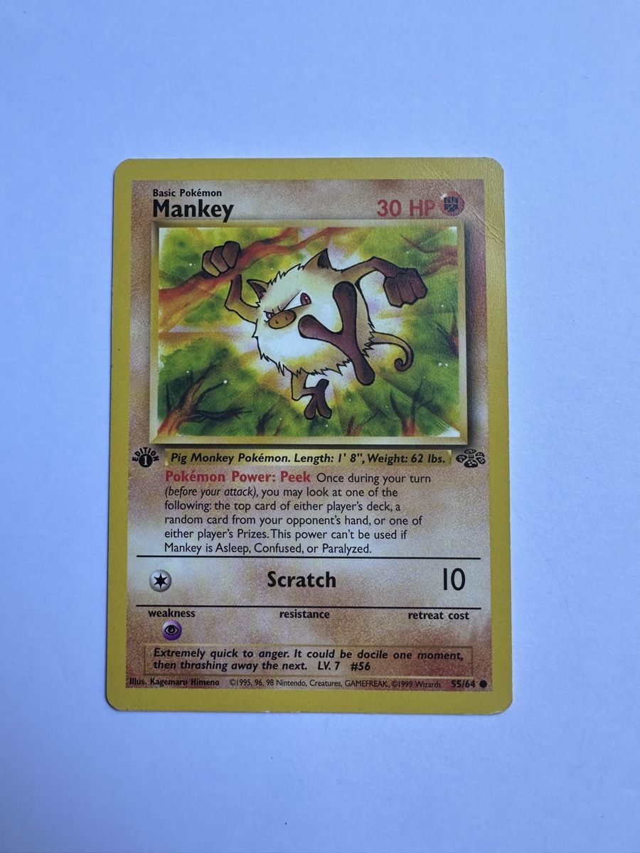 Mankey #55 - 1st Edition Jungle Ab 1.- CHF (Gebraucht) in Bern für CHF ...