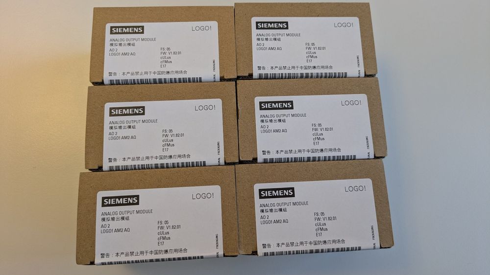 Siemens LOGO! AM2 AQ, Analog Output Module, Neu, 4 Stk (Neu und ...