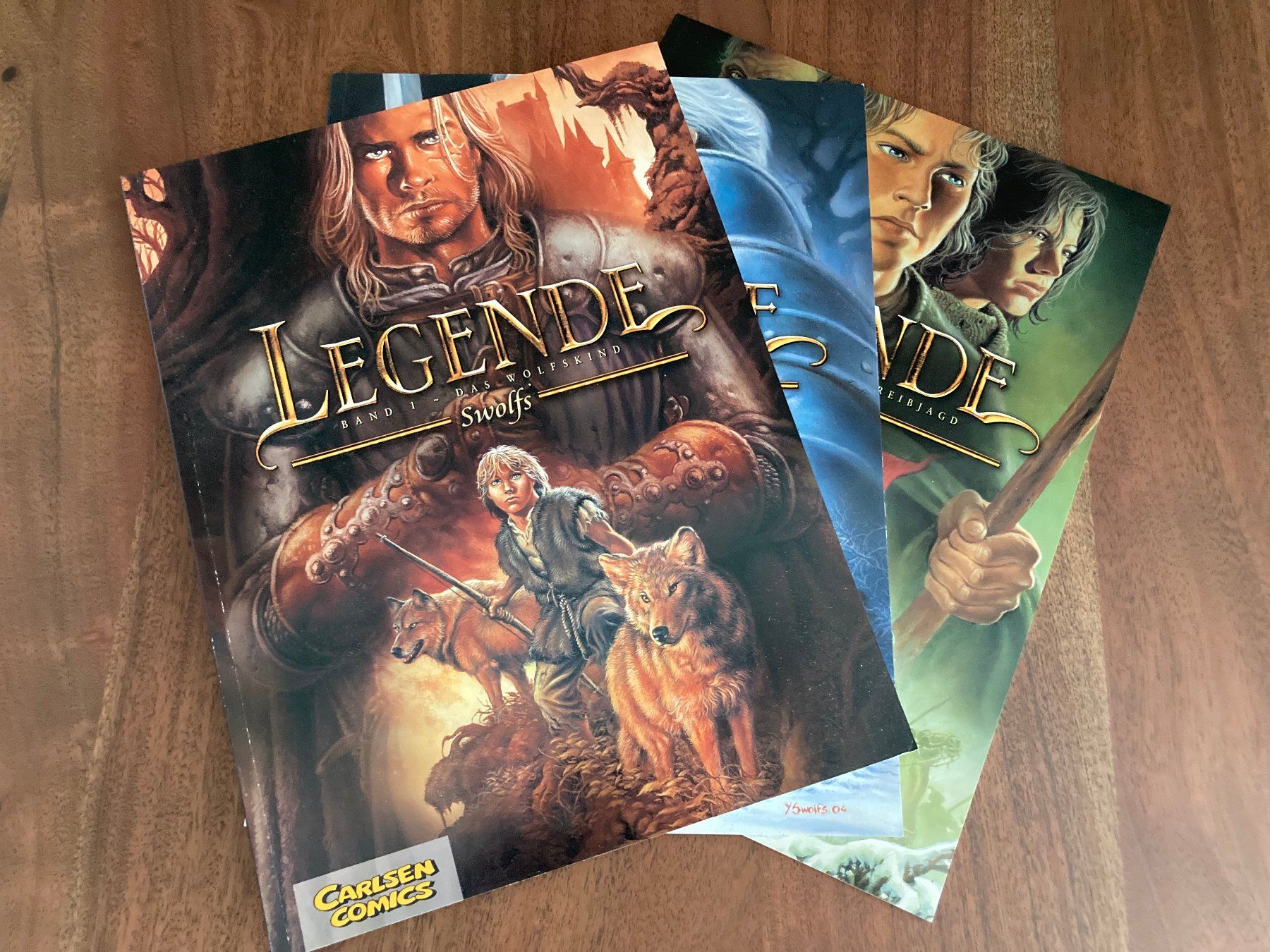 Comics: Legende: Bände 1 - 3 – Gebraucht aus Mauensee von Etrigan