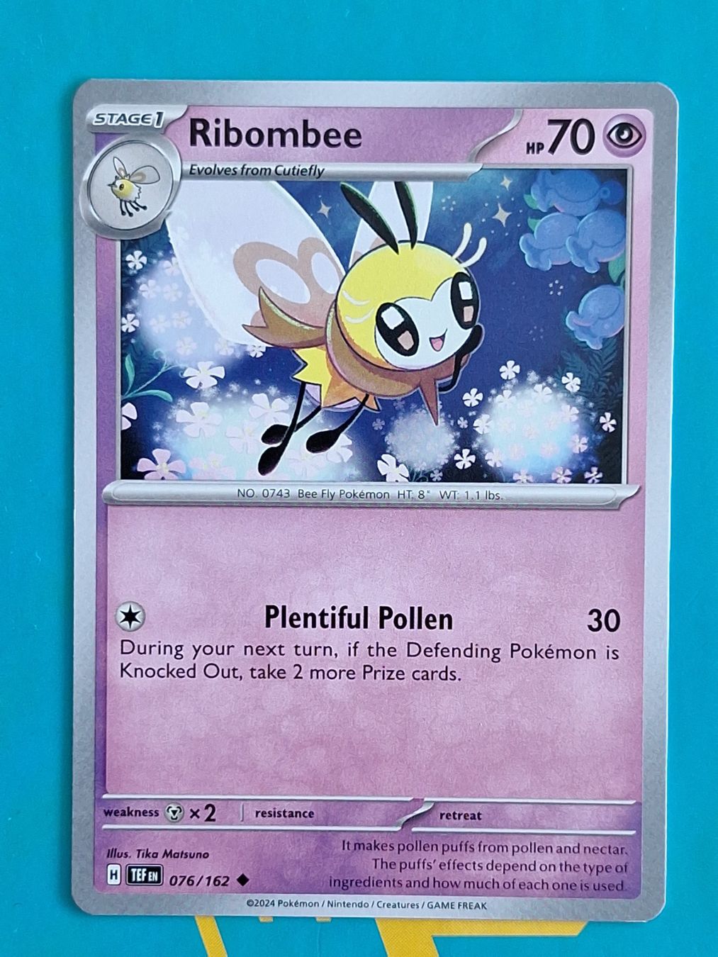 Pokémon Carte collezionabili: Ribombee - Temporal Forces Pokemon - #7.1 – Usato da Altstätten SG venduto da GGsGameshop