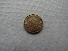 Münze 10 Pfennig 1950 - J                            (Nr.11)