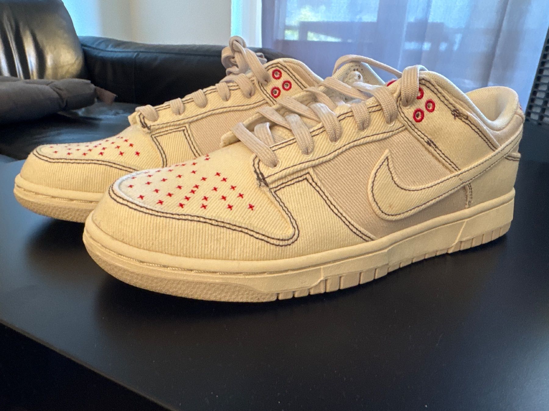 Nike Herrenschuhe: Nike Dunk Low light Orewood Brown Sashiko – Gebraucht aus Zug von cagut