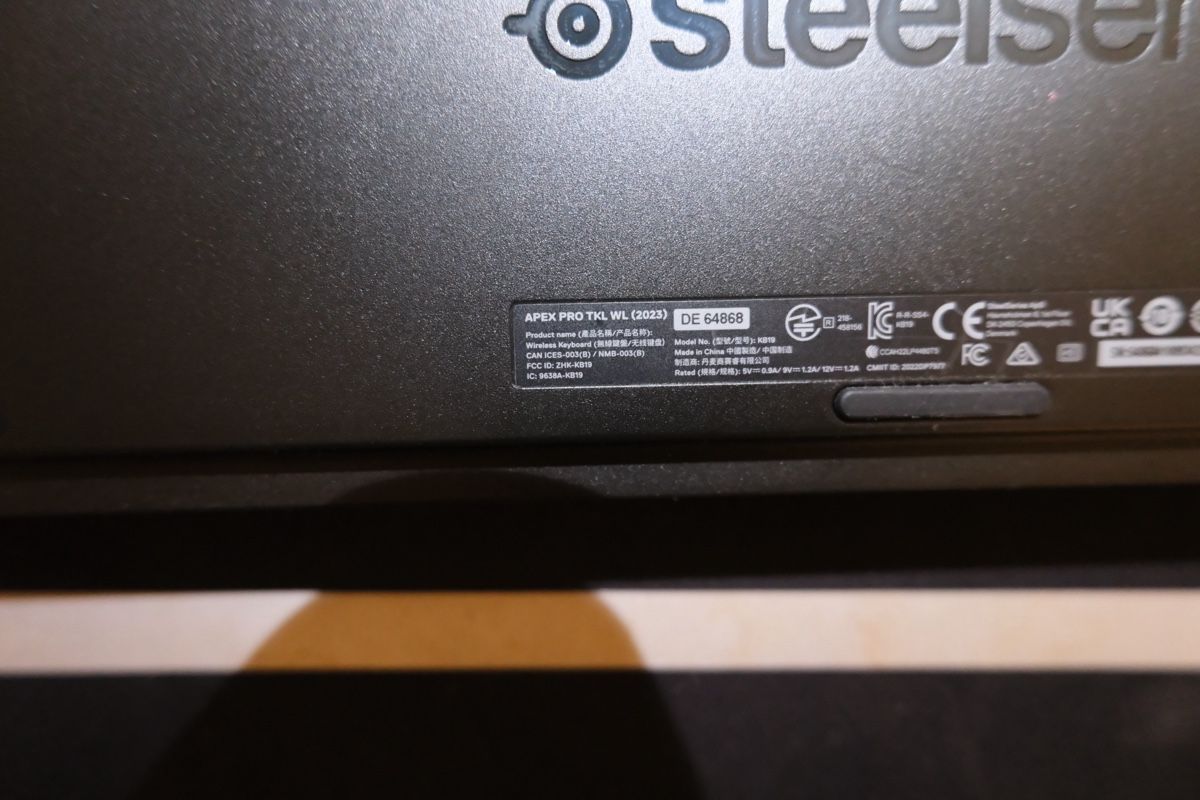 Steelseries Tastaturen: SteelSeries APEX PRO TKL WL Tastatur – Gebraucht aus Thusis von Skaleks1 3