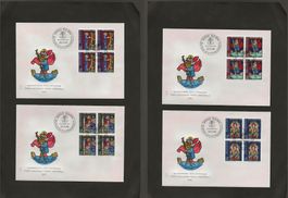 Schweiz Pro Patria FDC Viererblock Serie 1969